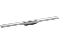 Hansgrohe Raindrain Flex Duschavloppssats För Kakel 900 Mm För Väggmontering/Kan Förkortas Borstad Rost