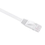 Sonew câble LAN plat RJ45 CAT6 Ethernet réseau plat LAN câble UTP Patch routeur câbles 1000M blanc 0.5 mètre