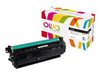 OWA - 1300 g - hög kapacitet - svart - kompatibel - box - återanvänd - tonerkassett - för HP Color LaserJet Enterprise M608, M609 LaserJet Enterprise M608, M609