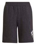 Adidas 3 Bar Shorts JR Black/White (Storlek 164)