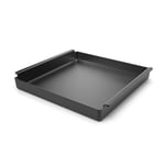 Ninja Woodfire Cast Iron Cooking Tray for Outdoor Oven OO101UK, Seasoned Cast Iron Pan for High-Heat Searing, Charring & Caramelisation, XSKOOCIRNPEUK, Grey, Woodfire Outdoor Oven