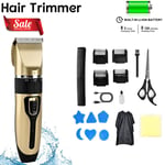 Professional Hair Trimmers Mens Electric Cordless Clippers body Shaver Machine