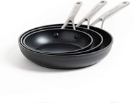 KitchenAid Forged Hardened 3-layer 20cm, 24cm &amp; 28cm Frying Pan Set 