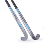KOOKABURRA Pro Alpha Bâton de Hockey à Arc Bas Gazon Unisexe, Noir, 36.5" Light
