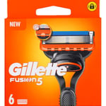 Gillette fusion lames base 6ct