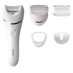 Philips Epilator Series 8000 - Wet and dry epilator with 5 accessories - BRE710/01