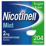 Nicotinell Mint Sugar Free Lozenges 2mg | 204 Pieces | Expiry 2025