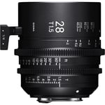 Sigma Cine 28mm T1.5 FF Fully Luminous Lens - Sony Mount