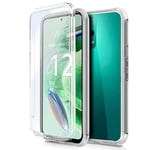 Cool 3D Silicone Case for Xiaomi Redmi Note 12 5G / Poco X5 5G (Transparent Front + Back)