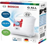 Bosch Vacuum Cleaner Bag Bosch Type G Power Protect 4 Pack with filters