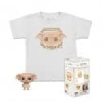Funko Pocket POP! & Tee: Harry Potter - Dobby - Extra - for Children and Kids -