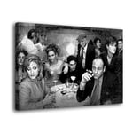 The Sopranos tv Show Canvas Art Poster and Wall Art Picture Print Modern Family Bedroom Decor Posters
