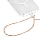 Case-Mate Phone Charm with Gold Chain - Detachable Phone Lanyard, Hands-Free Wrist Strap, Adjustable Phone Strap Grip for Women - iPhone 15 Pro Max / 14 Pro Max / 13 Pro Max / 12 - Dainty Gold Chain
