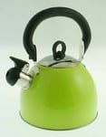 Retro & Funky 2.5 Litre Lime Green Whistling Kettle