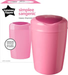Tommee Tippee Simplee Sangenic Nappy Disposal Bin Pink