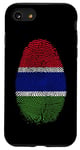 iPhone SE (2020) / 7 / 8 Gambia Flag Fingerprint It is in my DNA Gift for Gambians Case