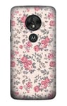 Vintage Rose Pattern Case Cover For Motorola Moto G7 Power