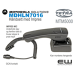 Motorola MTM5000 Telefonrør GCAI kontakt (MDHLN7016) (TETRA)