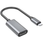SiGN USB-C - HDMI Adapteri 5V, 1A - Musta/Harmaa