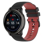 Garmin Vivoactive 4 , Venu 2, Forerunner 255 osv., Klokkebånd (22 mm) - Svart / Rød