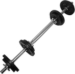 Yes4All Cast Iron Adjustable Dumbbell Weight Set with connector bar