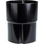 10 st Svart Arkitekt Rörskarv Ø90 mm