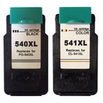 Ink Jungle PG540XL Black & CL541XL Colour Remanufactured Ink Cartridge For Canon PIXMA MX395 Inkjet Printers