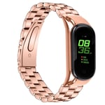 Xiaomi Mi Band 7 Stilrent länkarmband i metall, Roséguld