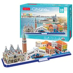 Puzzle 3D - Venise City Line | Puzzle 3D Enfant Et Puzzle 3D Adulte | Puzzle Enfant 8 Ans | Construction Enfant | Maquette Jouet Enfant |126 Pièces
