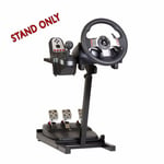 Ultimate Steering Wheel Stand (Black) For Logitech, Xbox, Madcatz, Thrustmaster