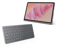 Lenovo Tab Plus 8GB 128GB Wifi - Luna Grey + Bluetooth Wireless Keyboard MediaTek Helio G99-processor 2,20 GHz , Android 14 or Later, 128 GB UFS 2.2
