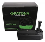 Patona Premium Håndgrep for blackmagic 4K 6K for 3 Batteries LP-E6N inklusiv USB C Lader 150401476