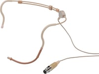 JTS CM-235IF Electret Headband Microphone with Spherical Pattern Beige
