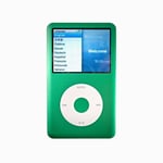 Apple iPod Classic 7th Generation Green/White 1TB  - Latest Model  Retail Box