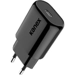 Kanex 18W USB-C Fast Charger Svart