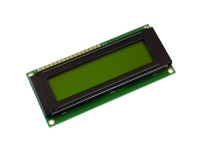 Display Elektronik LC-display Gulgrøn (B x H x T) 80 x 36 x 7.6 mm