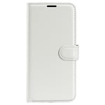 Samsung Galaxy M34 (5G) / F34 (5G) Litchi Konstläder Fodral m. Plånbok - Vit