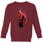 Marvel Spider-man Web Wrap Kids' Sweatshirt - Burgundy - 3-4 ans - Burgundy