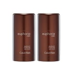 2-pack Calvin Klein Euphoria For Men Deostick 75ml