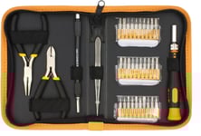 Sprotek STD-5835, precisionsbitssats med bitsmejsel, 30 bits, gul/sv