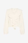 Soaked in Luxury - Blus slRoya Blouse LS - Beige
