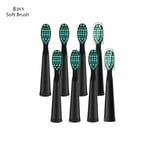 Fairywill Sonic Toothbrush Replacement Heads Soft Brush 8pcs for FW-507 508 917