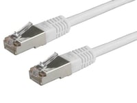 ROLINE Câble LAN avec Ethernet | cordon réseau RJ 45 | Cat 5e | pour Switch, Routeur, Modem | gris 2,0 m