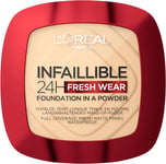 L'Oréal Paris Infallible 24H Fresh Wear Foundation in a Powder, Full-Coverage, L