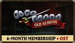 Old School RuneScape 6-Month Membership + OST - PC Windows,Mac OSX