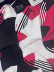 Nike Girls Grippy Socks Age 6-12 Months 3 Pairs New Pinks Grey White