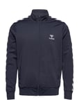Hmlnathan 2.0 Zip Jacket Sport Sweat-shirts & Hoodies Sweat-shirts Navy Hummel
