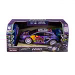 NIKKO radiostyrd bil Night Mode - M-Sport Ford Puma Hybrid Rally1 #19 Loeb, 1:18
