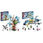 LEGO DREAMZzz 71461 La Cabane Fantastique dans l'arbre, Jouet, avec Minifigurines Mateo et Izzie & 71460 DREAMZzz Le Bus de l’Espace de M. Oz, Jouet de Vaisseau Spatiale à Construire de 2 Façons