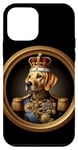 iPhone 12 mini Royal Dog Portrait Royalty Labrador Retriever Case